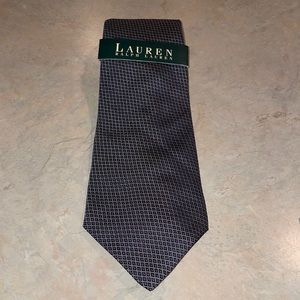 Lauren Ralph Lauren Black and Gray Tie